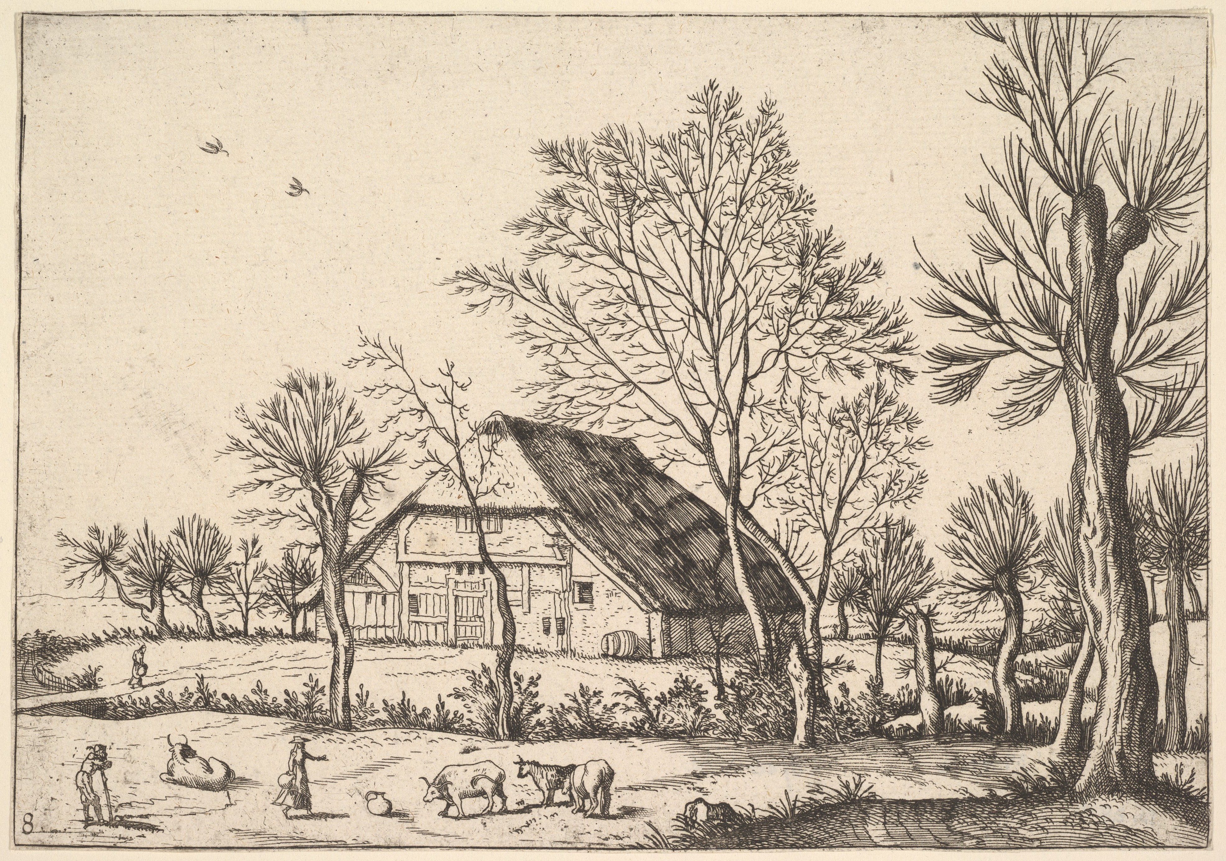 Johannes, Lucas van Doetecum - Farm